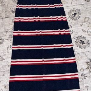 Roz & Ali (4) Navy and Red Women's Skirt
